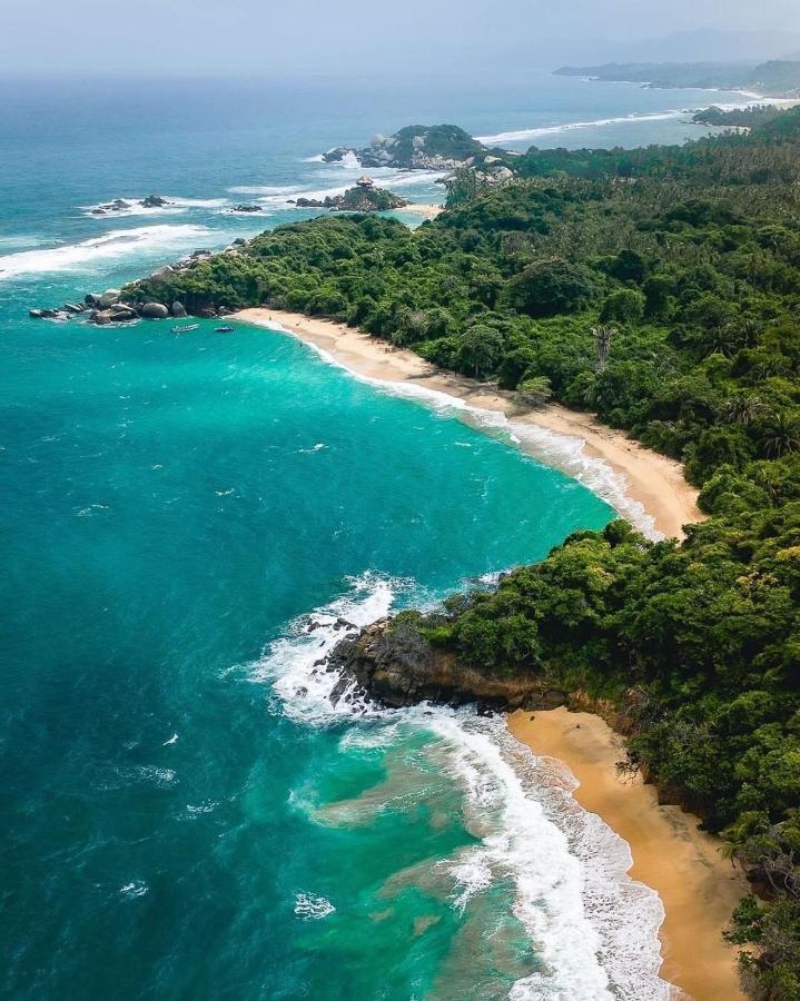 مبيت وإفطار الزينو Camping Castilletes Parque Tayrona المظهر الخارجي الصورة